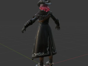 Quickdraw Calamity - Fortnite 3D Model