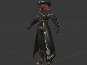 Quickdraw Calamity - Fortnite Modelo 3D