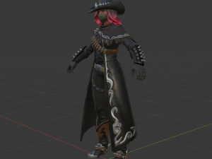 Quickdraw Calamity - Fortnite 3D Model