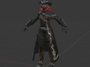 Quickdraw Calamity - Fortnite Modelo 3D