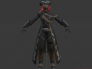 Quickdraw Calamity - Fortnite Modelo 3D