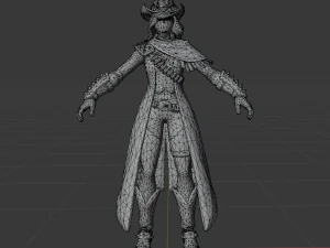 Quickdraw Calamity - Fortnite 3D Model