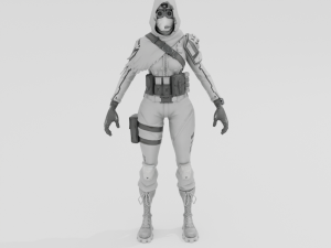 Corrupted Insight - Fortnite Modèle 3D