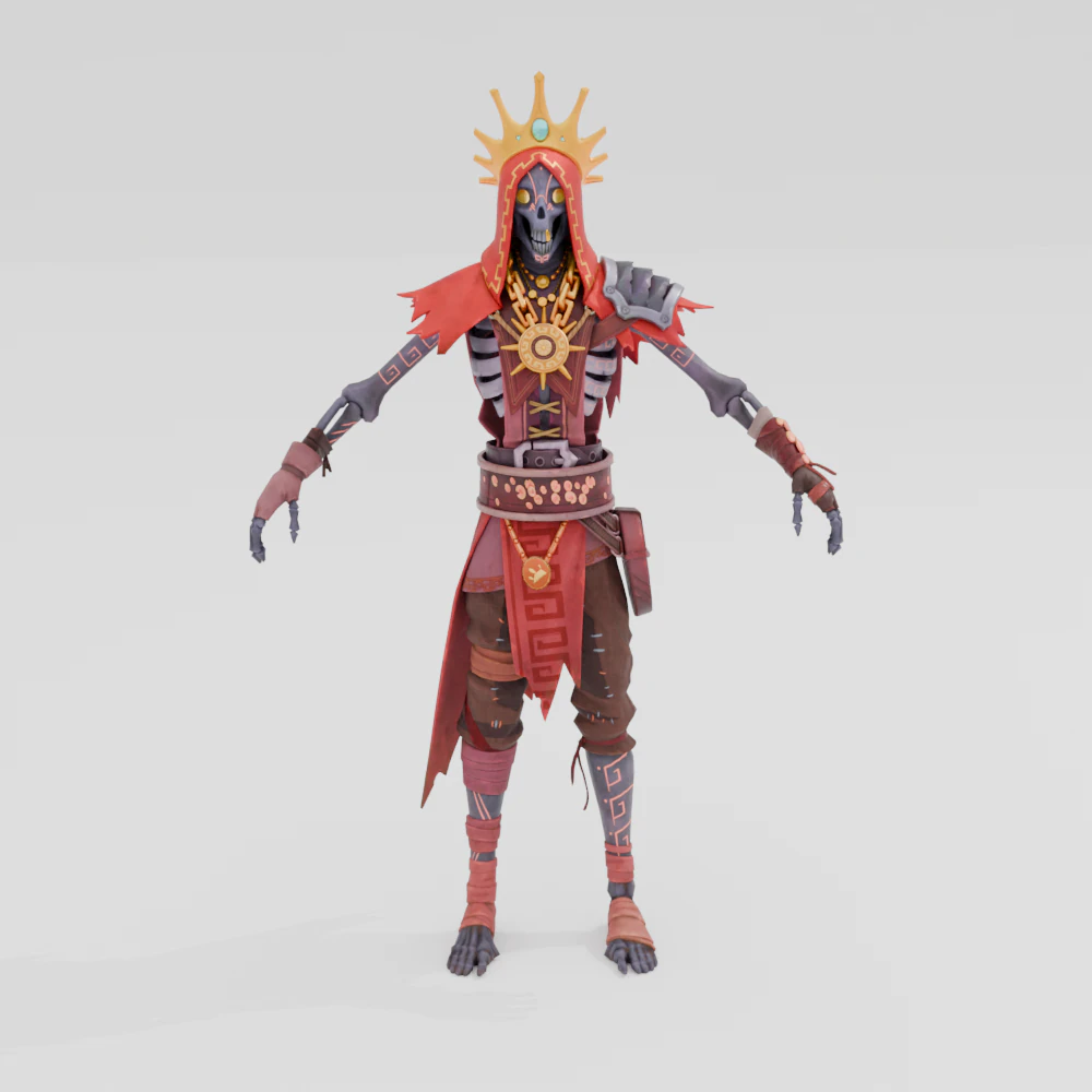 Charon - Fortnite 3D Model .c4d .max .obj .3ds .fbx .stl .blend 