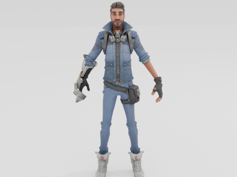 Range Deadeye - Fortnite 3D 模型