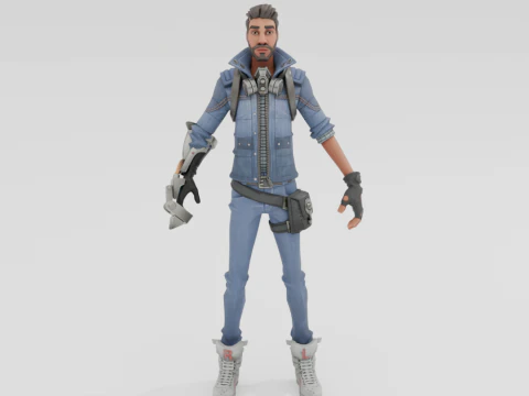 Range Deadeye - Fortnite 3D Model