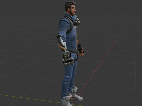 Range Deadeye - Fortnite 3D Model