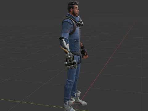Range Deadeye - Fortnite 3D Model