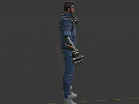 Range Deadeye - Fortnite 3D Model