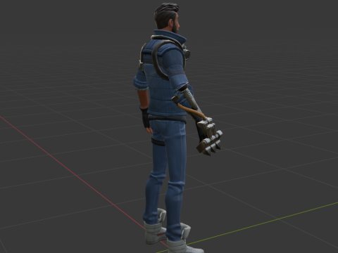 Range Deadeye - Fortnite 3D Model