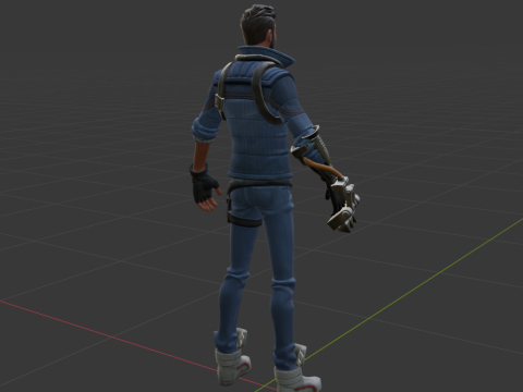 Range Deadeye - Fortnite 3D Model