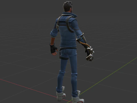 Range Deadeye - Fortnite 3D Model