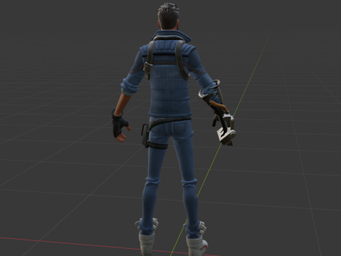 Range Deadeye - Fortnite 3D Model