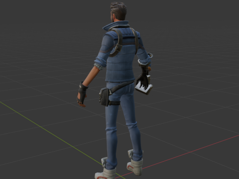 Range Deadeye - Fortnite 3D Model