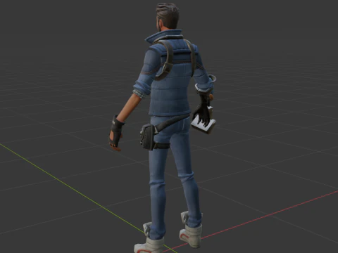 Range Deadeye - Fortnite 3D Model