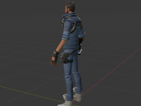 Range Deadeye - Fortnite 3D Model