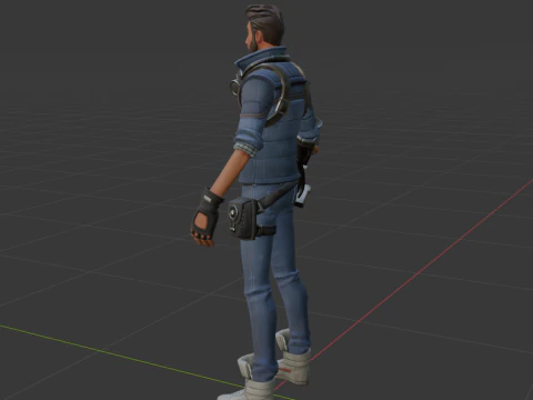 Range Deadeye - Fortnite 3D Model