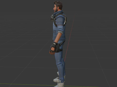 Range Deadeye - Fortnite 3D Model