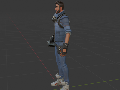 Range Deadeye - Fortnite 3D Model