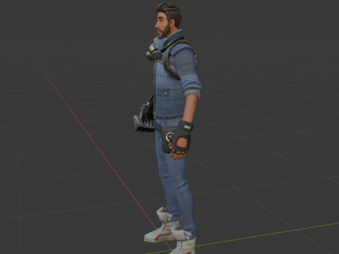 Range Deadeye - Fortnite 3D Model