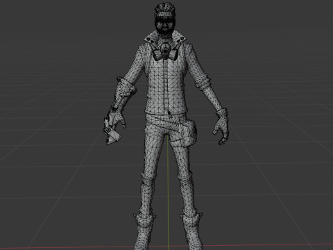 Range Deadeye - Fortnite 3D Model