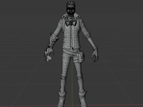 Range Deadeye - Fortnite 3D Model