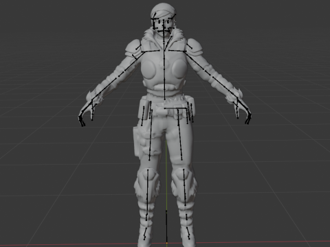 Kate Diaz - Fortnite Model 3D