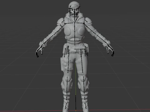 Kate Diaz - Fortnite 3D Model