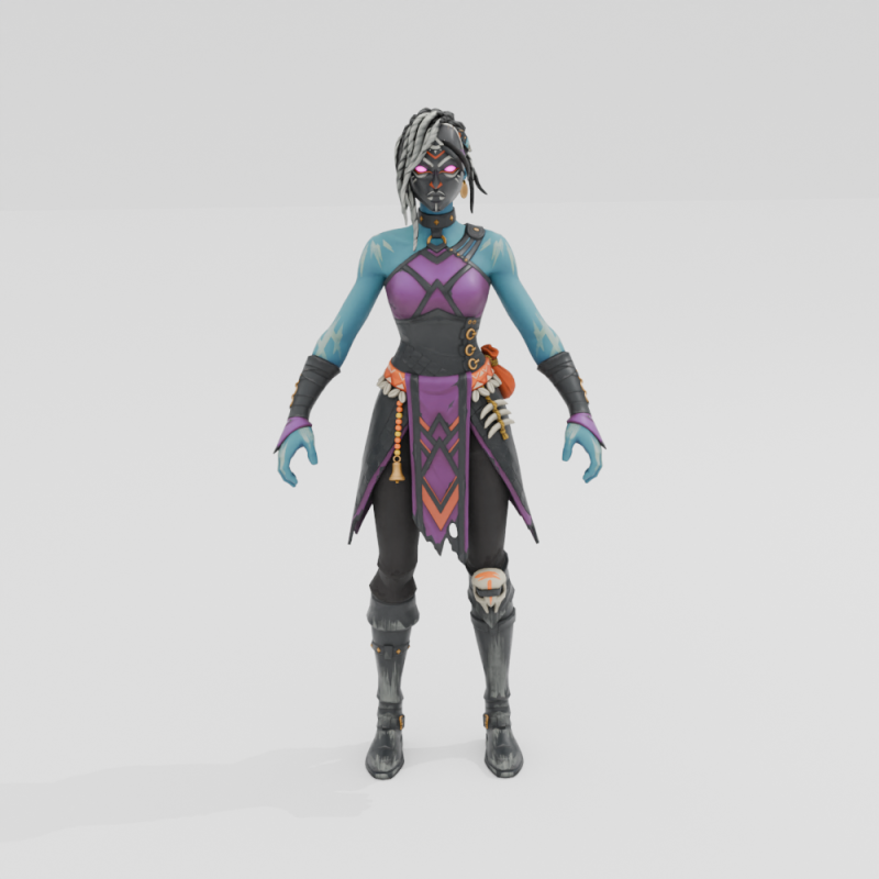 Nightwitch - Fortnite 3Dモデル .c4d .max .obj .3ds .fbx .stl .blend 