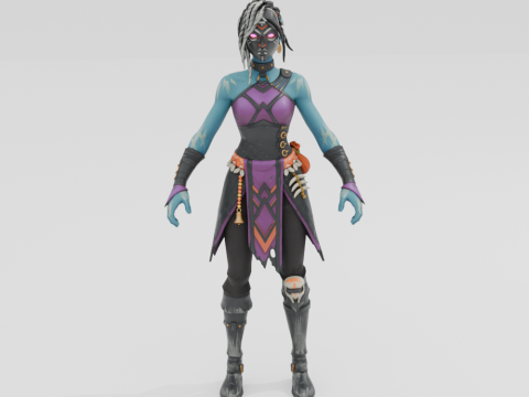 Nightwitch - Fortnite Modelo 3D