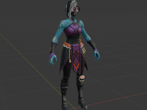 Nightwitch - Fortnite 3D Model