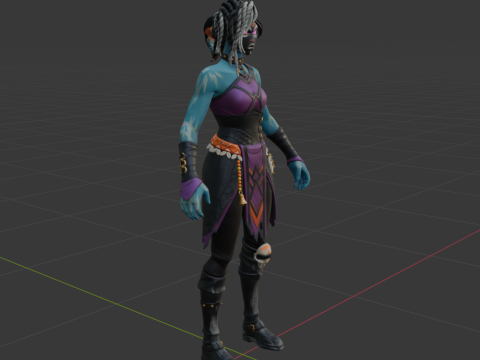 Nightwitch - Fortnite 3Dモデル