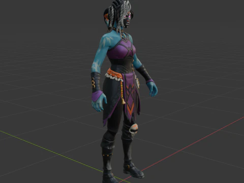 Nightwitch - Fortnite 3D Model
