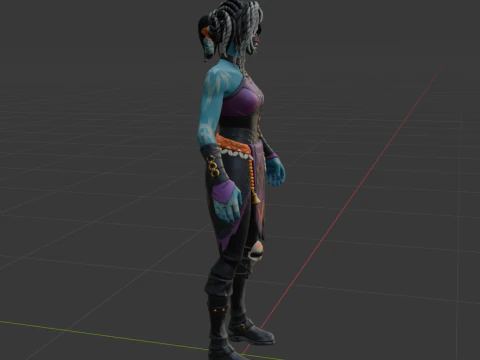 Nightwitch - Fortnite 3D Model