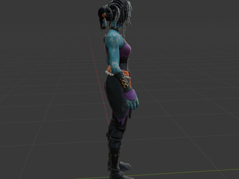 Nightwitch - Fortnite 3Dモデル