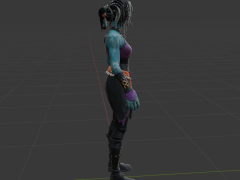 Nightwitch - Fortnite 3D Model