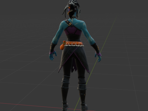 Nightwitch - Fortnite 3Dモデル