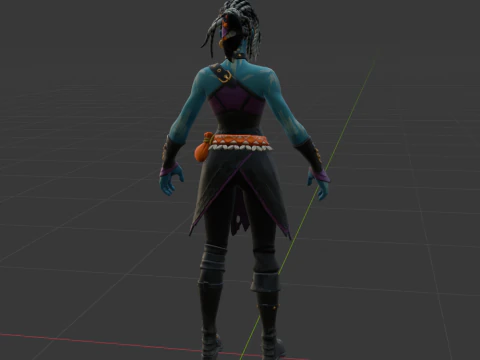 Nightwitch - Fortnite 3D Model