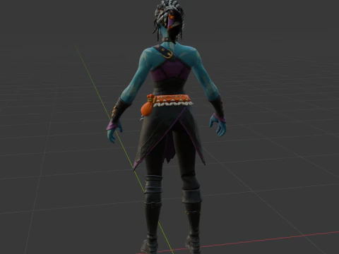 Nightwitch - Fortnite 3D Model