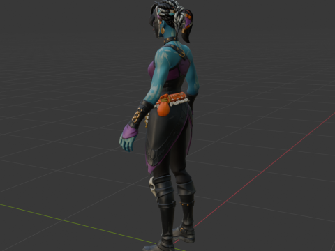 Nightwitch - Fortnite 3Dモデル