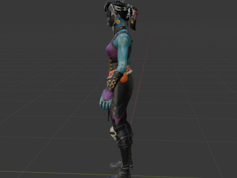 Nightwitch - Fortnite 3Dモデル