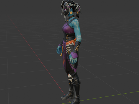 Nightwitch - Fortnite 3Dモデル