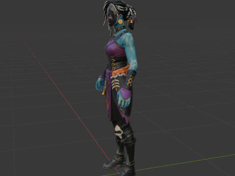 Nightwitch - Fortnite 3D Model