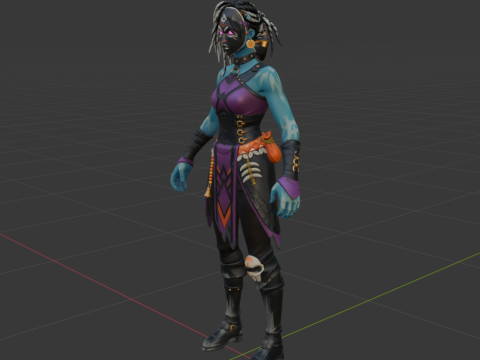 Nightwitch - Fortnite 3Dモデル