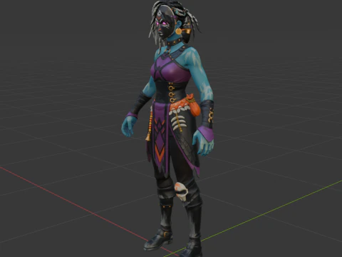 Nightwitch - Fortnite 3D Model