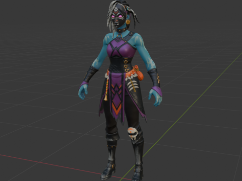 Nightwitch - Fortnite 3Dモデル