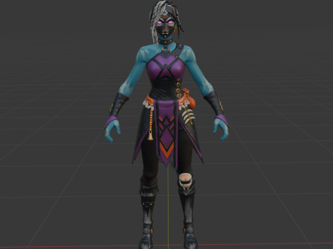 Nightwitch - Fortnite 3Dモデル