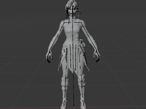 Nightwitch - Fortnite 3Dモデル
