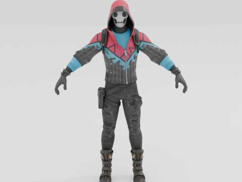 Bonehead - Fortnite Modelo 3D