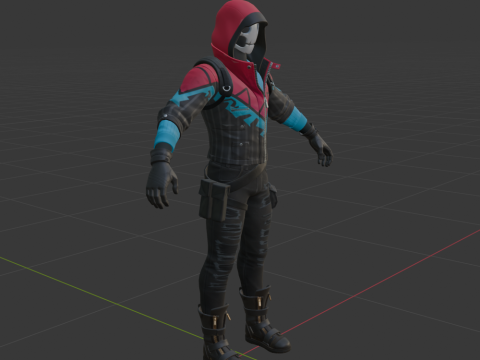 Bonehead - Fortnite 3Dモデル